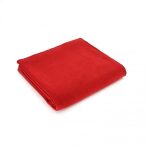 Large Red Fleece Throw