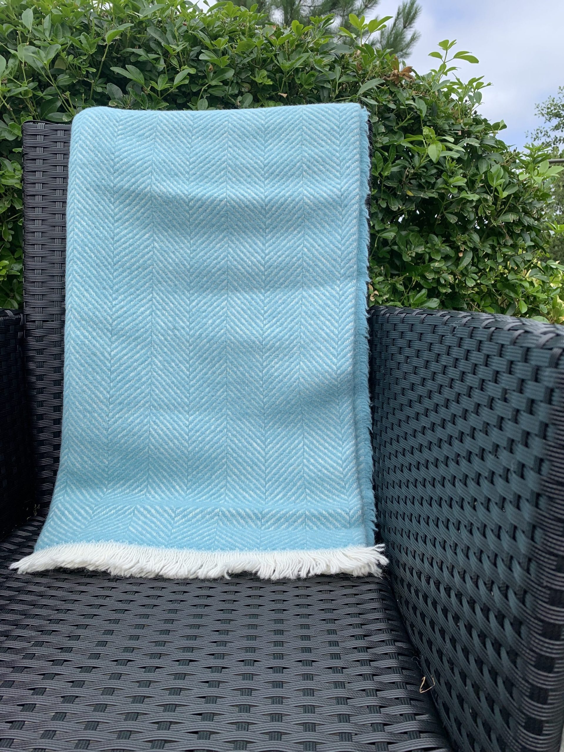 Upcycled Assorted Straight Fringe Throws