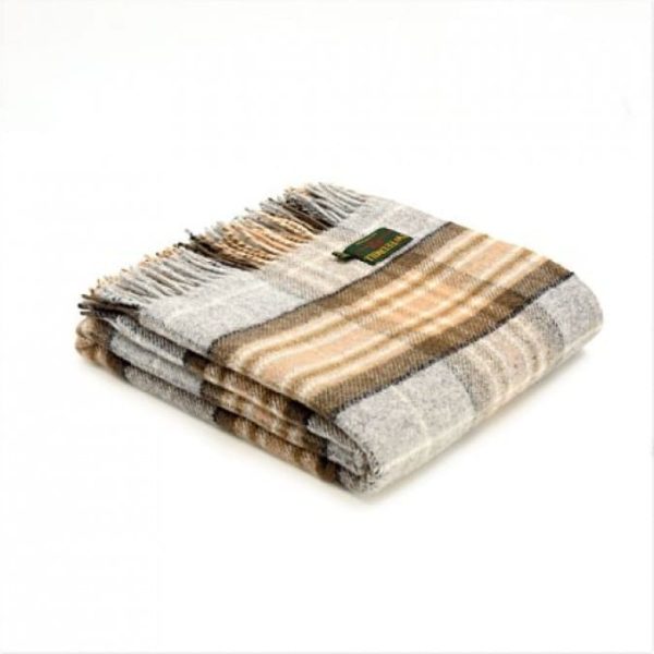 Pure New Wool Mckellar Tartan Throw