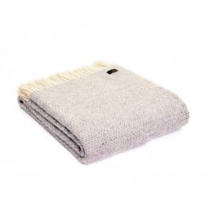 Beehive Throw in Grey